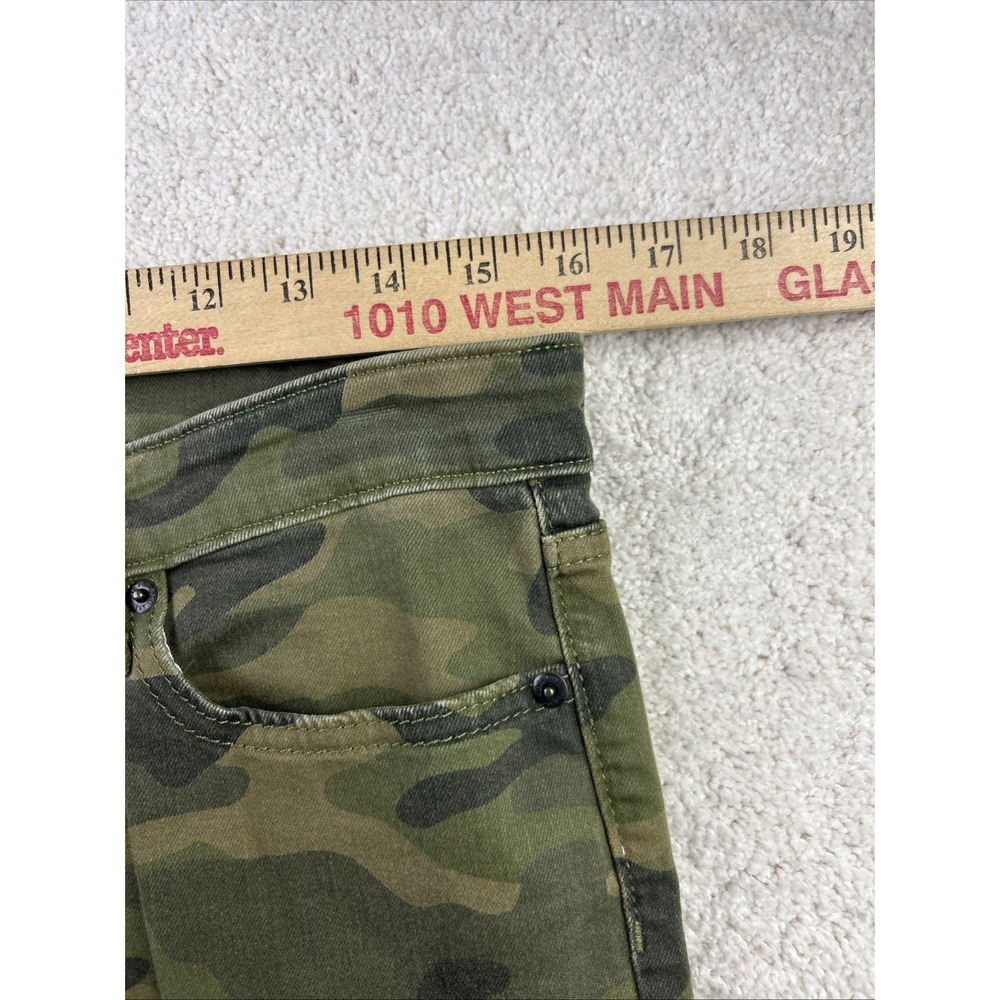 Gap High-Rise Skinny Legging Ankle Women's 30/10 (32x26) Army Camo Stretch - Picture 4 of 13